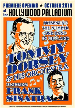 Tommy Dorsey Orchestra poster
